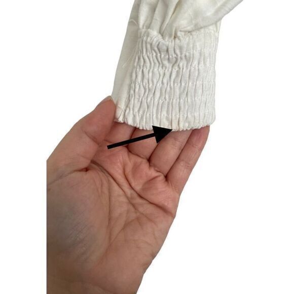 SOVERE Revolve Refresh Collared Shirt Dress Chalk White Extra Small‎ - Picture 6 of 16